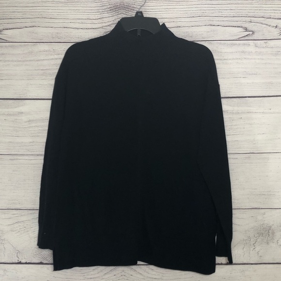 NWT Karen Scott Knit High-Collar Sweater Sz Lg - Picture 2 of 5